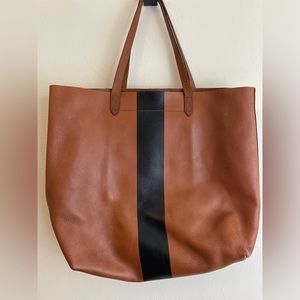 Madewell, the Paintstripe Transport Tote